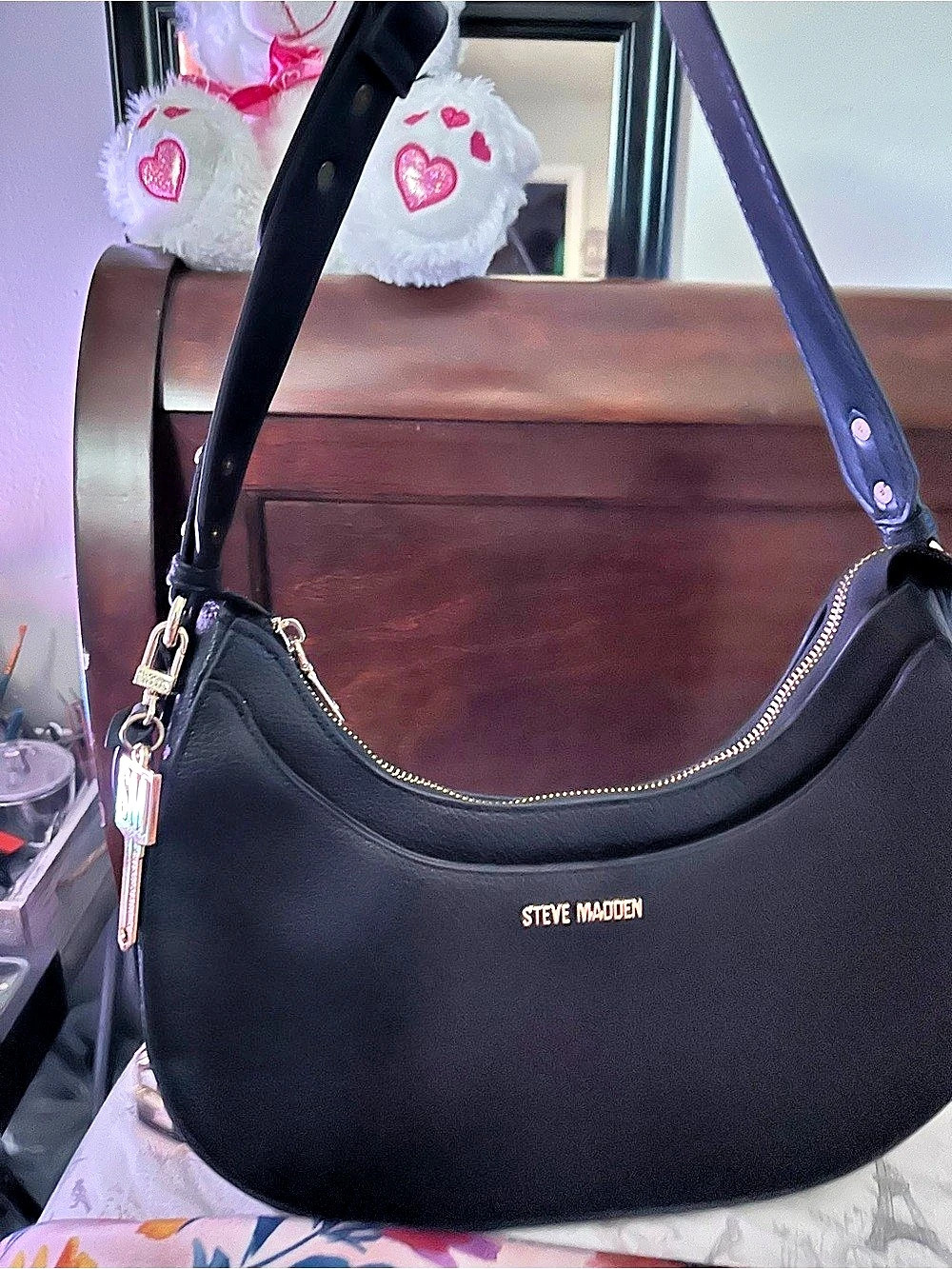 Steve Madden Bag Black Shoulder Bag